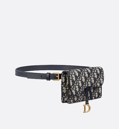 gürteltasche dior hellblau|Saddle Gürteltasche Dior Oblique Jacquard in Blau .